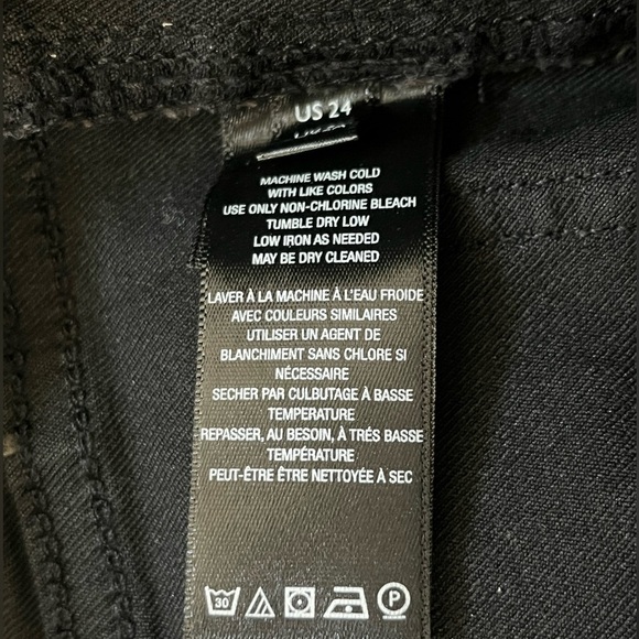 We The Free Penny Pull-On Black Flare Jeans Pants Retro 70’s Boho New Stretch - Picture 11 of 15